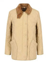 Diamond Quilted Thermoregulated Barn Jacket Honey - BURBERRY - BALAAN 2