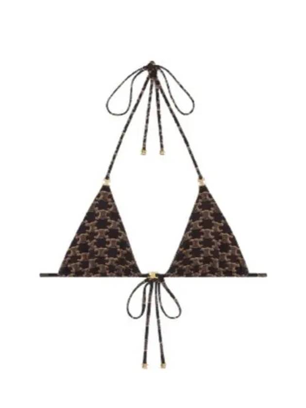 Triomphe Monogram Triangle Top Brown - CELINE - BALAAN 2