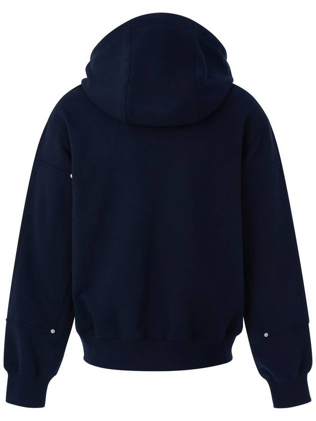 WWE Double Knee Hoodie Navy MSS2089 - IFELSE - BALAAN 3