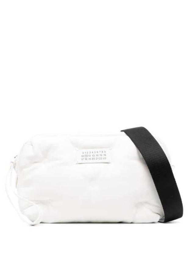 Glam Slam Nappa Leather Cross Bag White - MAISON MARGIELA - BALAAN 1