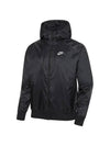 Sportswear Windrunner Hoodie Track Jacket Black - NIKE - BALAAN 4