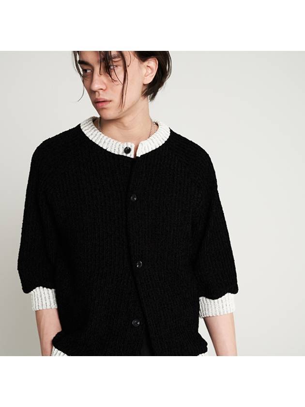 7 Cardigan black - TENER - BALAAN 1