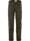 Men's Kaipak Trousers Regular Dark Olive - FJALL RAVEN - BALAAN 2