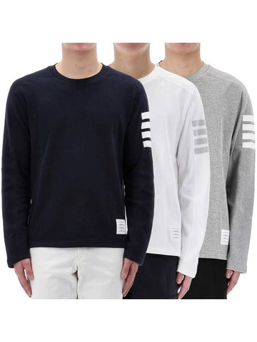 4 bar long sleeve long sleeve tshirt 3 types MJS245A - THOM BROWNE - BALAAN 1