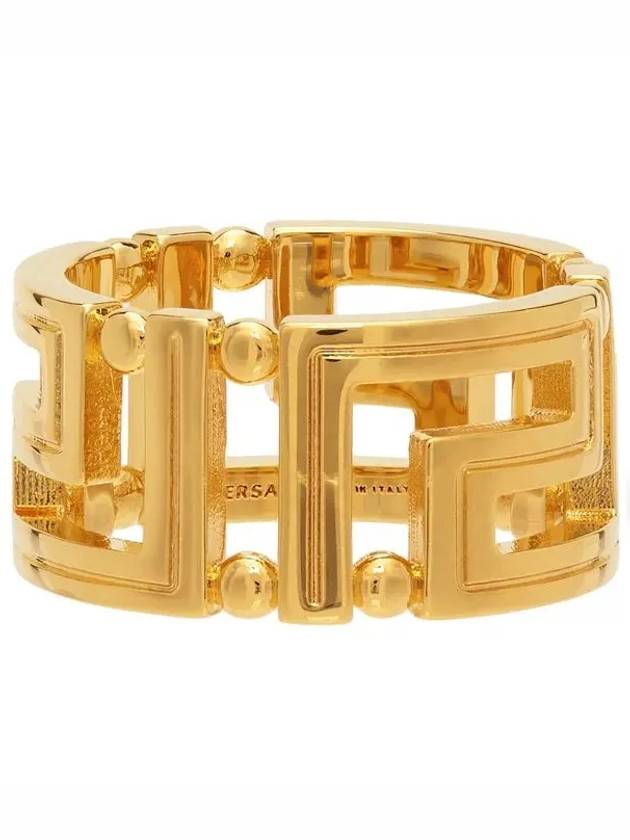 Greca Detail Ring Gold - VERSACE - BALAAN 2