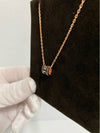 Mini Pop H Pendant Rose Gold & Noir - HERMES - BALAAN 9