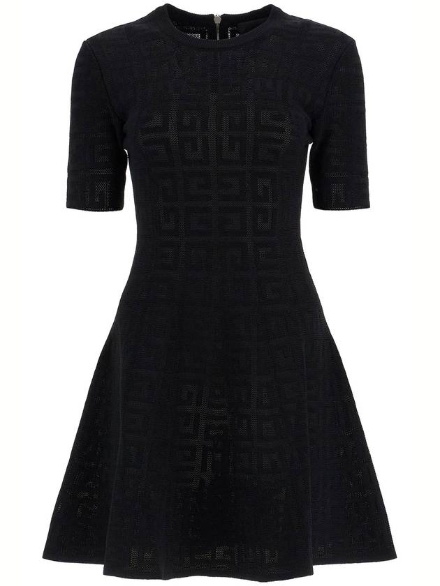 4G Monogram Midi Dress Black - GIVENCHY - BALAAN 2