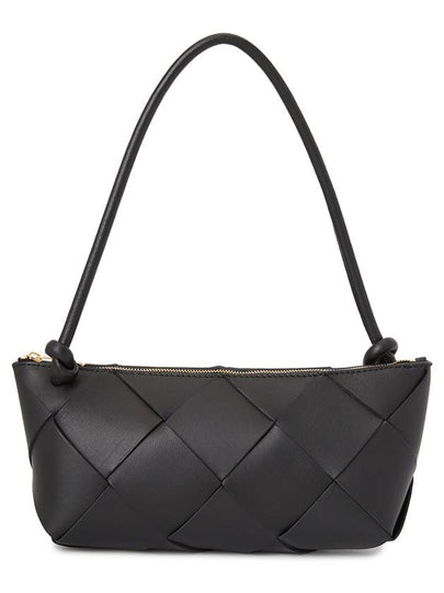 Cassette Mini Shoulder Bag Black - BOTTEGA VENETA - BALAAN 2