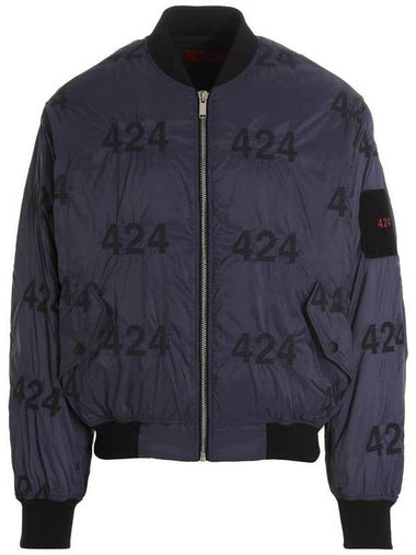 424 Reversible Logo Bomber Jacket. - 424 - BALAAN 1