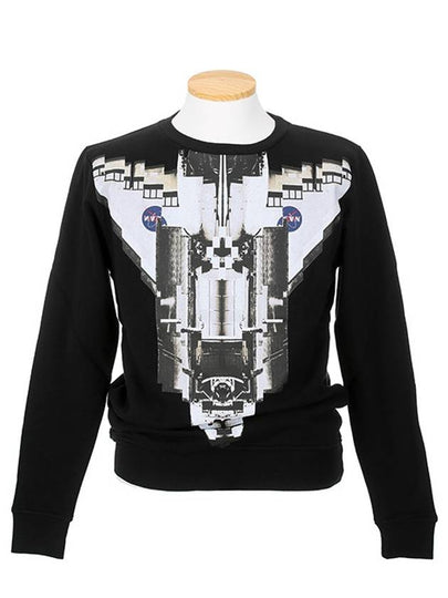 CMBA005 F1500 2048 1001 Black White Sweatshirt - MARCELO BURLON - BALAAN 2