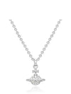 Mayfair Small Pendant Necklace Silver - VIVIENNE WESTWOOD - BALAAN 3