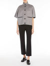 Roll Cashmere Cape Jacket Grey - MAX MARA - BALAAN 5