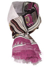 Wool Silk Shawl Scarf - FENDI - BALAAN 2