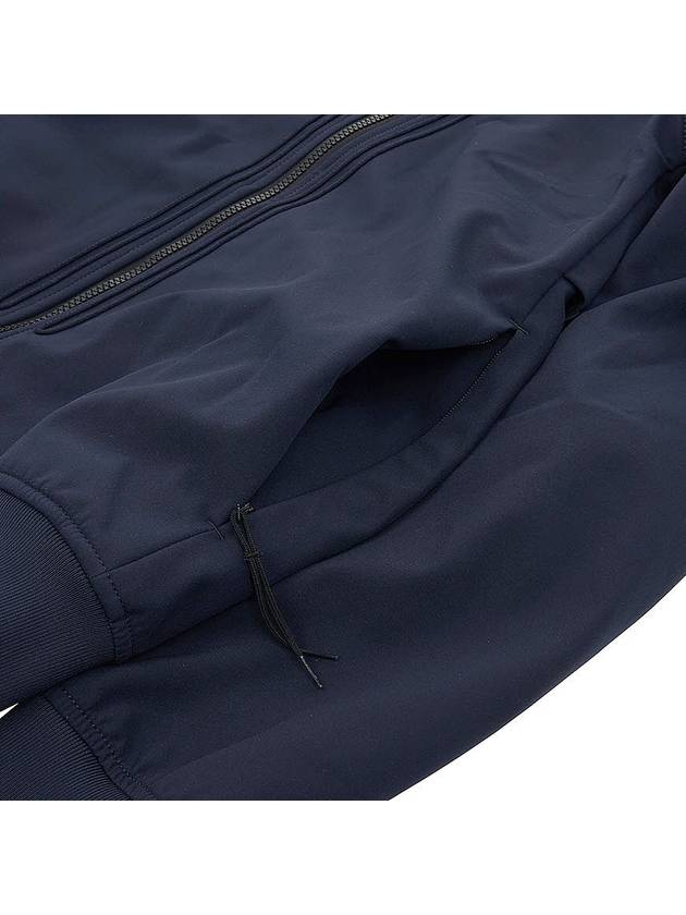 Wappen Patch Soft Shell Hooded Jacket Navy - STONE ISLAND - BALAAN 8