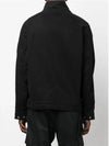 Wappen Shadow Project Zip-Up Jacket Black - STONE ISLAND - BALAAN 5