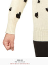 Men's Heart Motif Wool Knit Top Ivory - MARNI - BALAAN 9