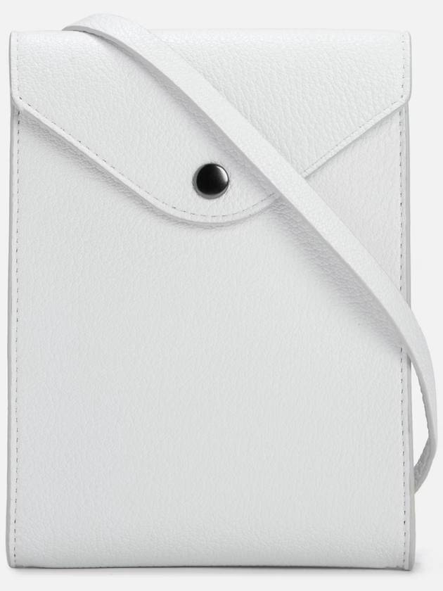 Envelope Strap Leather Cross Bag White - LEMAIRE - BALAAN 2