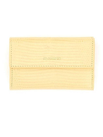 Wallet J07UI0009 P6399258 YELLOW - JIL SANDER - BALAAN 1