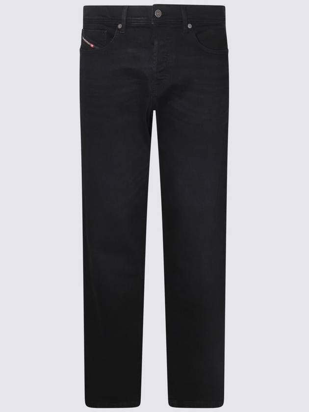 Diesel Black Cotton Denim Jeans - DIESEL - BALAAN 1