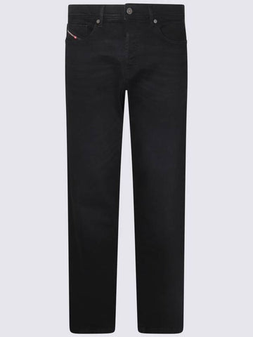 Diesel Black Cotton Denim Jeans - DIESEL - BALAAN 1