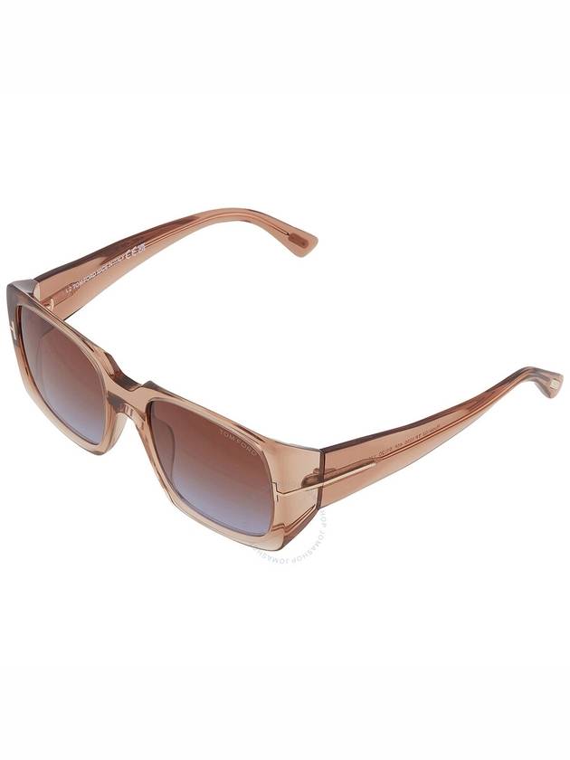 Eyewear Rider 02 Square Frame Sunglasses FT1035 - TOM FORD - BALAAN 4