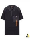 Men's Rescue Zwart Polo Shirt Black - PARAJUMPERS - BALAAN 2