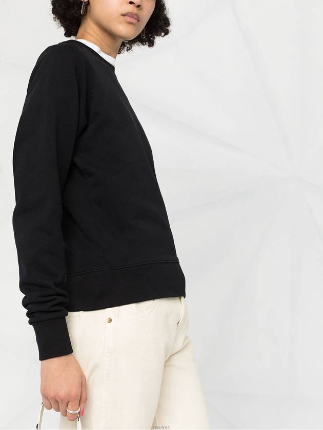 Tricolor Fox Patch Adjusted Sweatshirt Black - MAISON KITSUNE - BALAAN 6