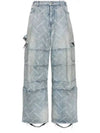 denim straight pants 6545816 767971 TDW14 4979 BLUE - BALENCIAGA - BALAAN 2