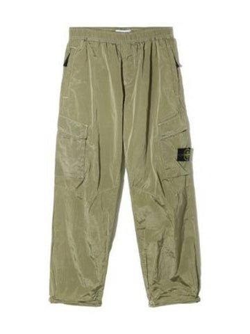 Pants Nylon Metal Econyl Regenerated Cargo Pants Loose Fit - STONE ISLAND - BALAAN 1