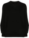 Long Sleeve T Shirt 8G00006 809KR 999 Black - MONCLER - BALAAN 1