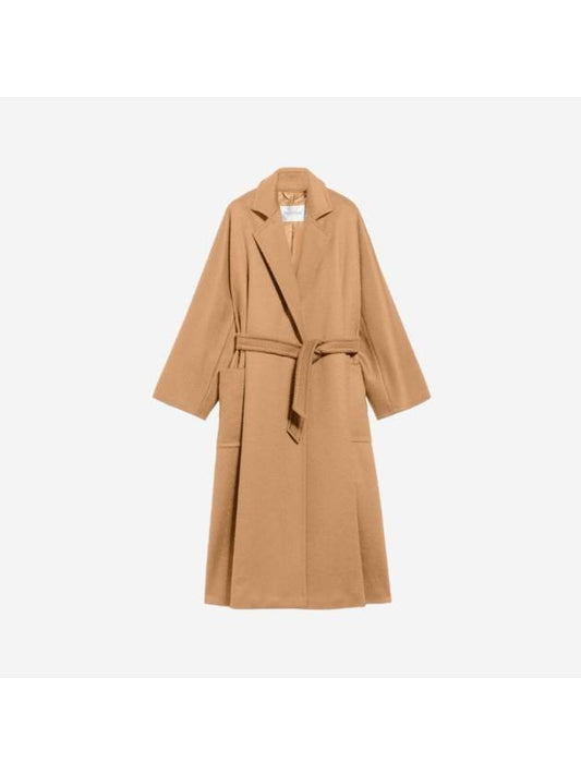 Olea Cashmere Single Coat Camel - MAX MARA - BALAAN 1