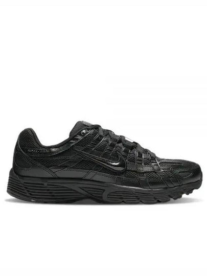 P6000 Low Top Sneakers Triple Black - NIKE - BALAAN 2