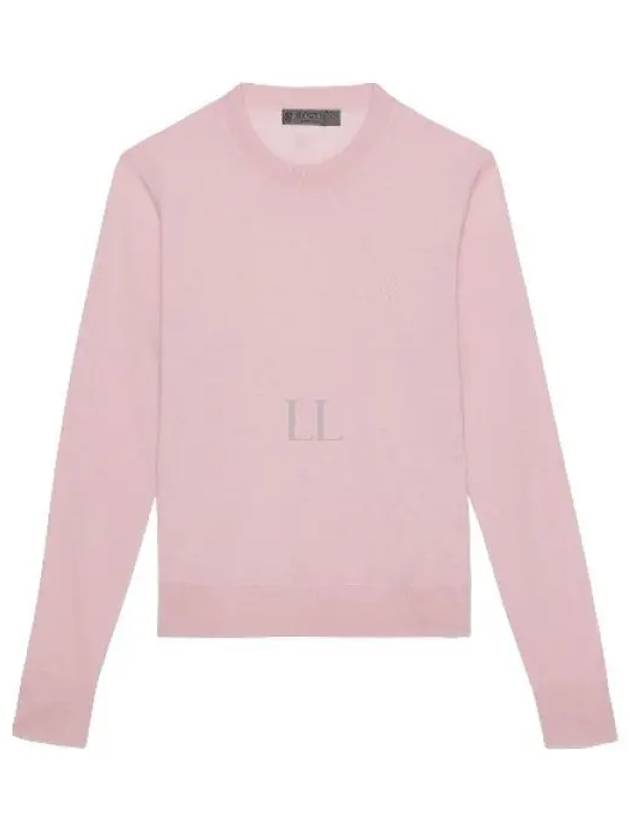 Talk Buddy To Me Crew Neck Merino Wool Knit Top Pink - G/FORE - BALAAN 2