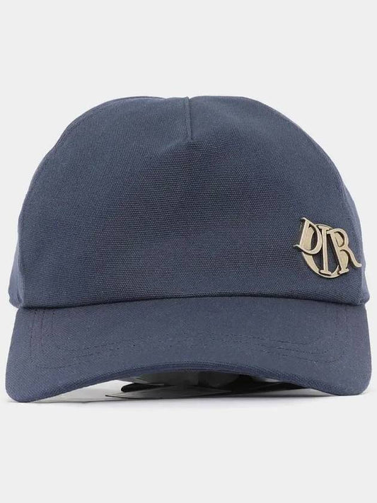 Logo Cotton Ball Cap Navy - DIOR - BALAAN 2