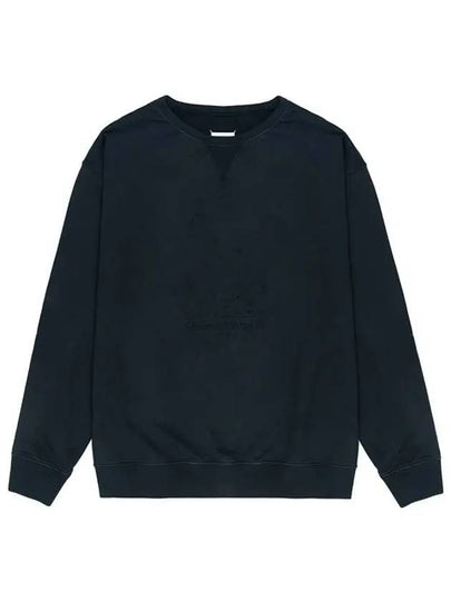 Numbering Logo Cotton Sweatshirt Black - MAISON MARGIELA - BALAAN 2