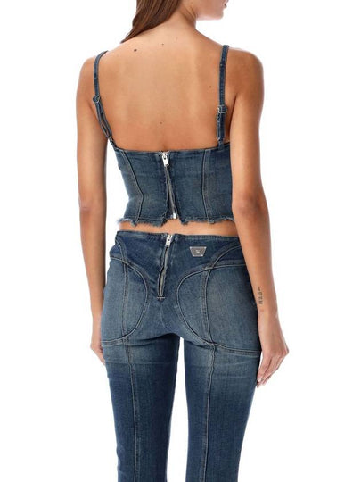 Lara laced denim corset - MISBHV - BALAAN 2