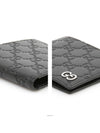 Dorian Wallet GG Signature Black Seama Half 473916 - GUCCI - BALAAN 6