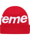 Big Logo Beanie Red - SUPREME - BALAAN 2