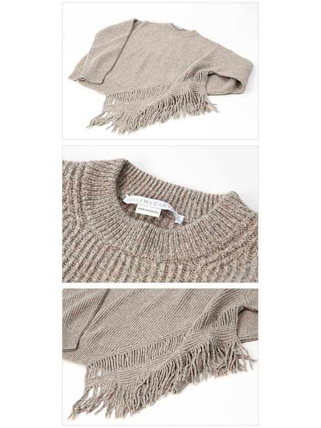 Cashmere crew neck knit 468439 S1800 9703 - STELLA MCCARTNEY - BALAAN 4