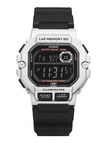 WS 1400H 1BVDF Digital Sports Running Watch Men’s Urethane Watch - CASIO - BALAAN 1