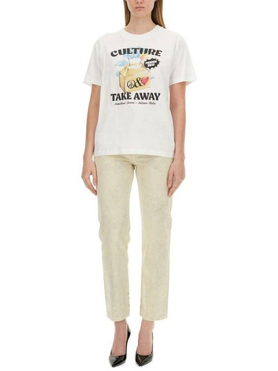 Moschino Jeans T-Shirt With Print - MOSCHINO - BALAAN 2