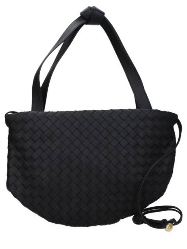 Intrecciato Bulb Tote Bag Black - BOTTEGA VENETA - BALAAN 4