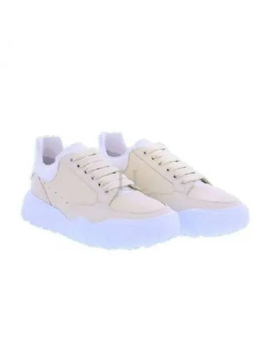 Men's Court Low Top Sneakers Vanilla - ALEXANDER MCQUEEN - BALAAN 2