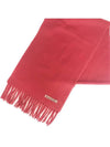 Wool Fringe Muffler Mineral Red - ACNE STUDIOS - BALAAN 2