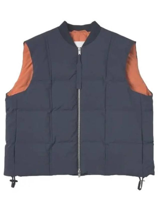 down vest navy - JIL SANDER - BALAAN 1