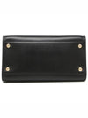 Vara Bow Top Handle Tote Bag Black - SALVATORE FERRAGAMO - BALAAN 7