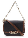 Parker Medium Logo Shoulder Bag Brown - MICHAEL KORS - BALAAN 2