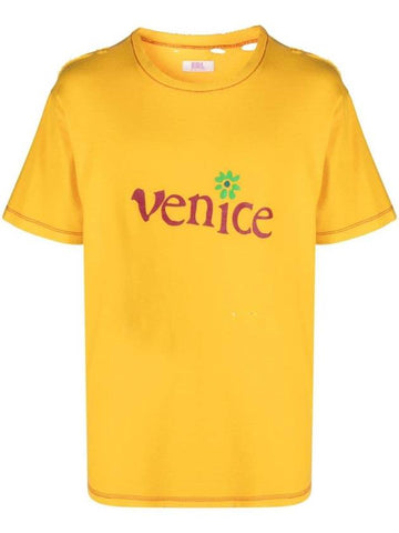 Erl Unisex Venice Tshirt Knit Clothing - ERL - BALAAN 1