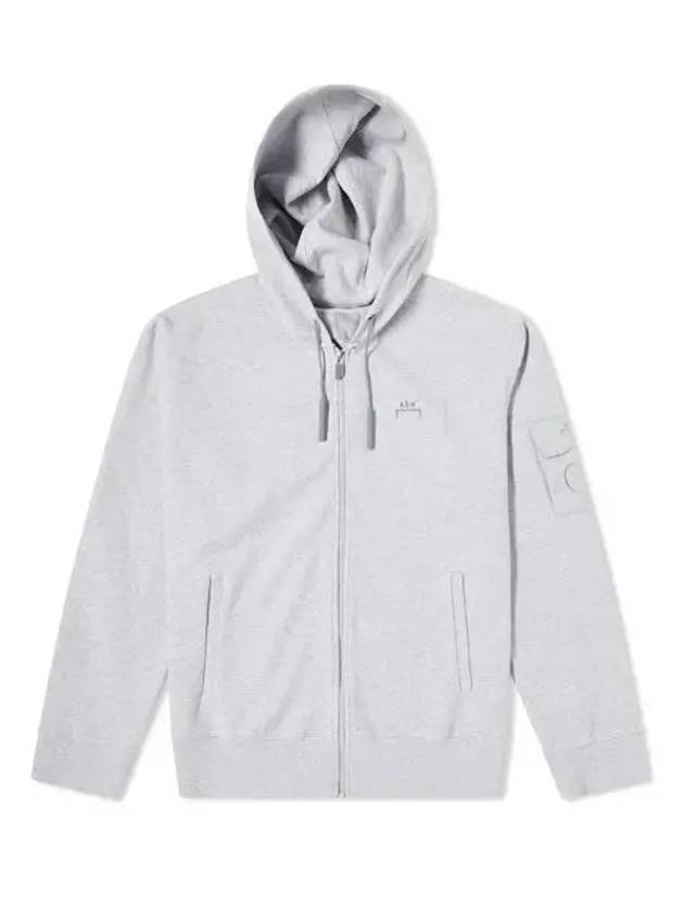 Logo embroidered hooded zipup gray men's ACWMW031 GR - A-COLD-WALL - BALAAN 1