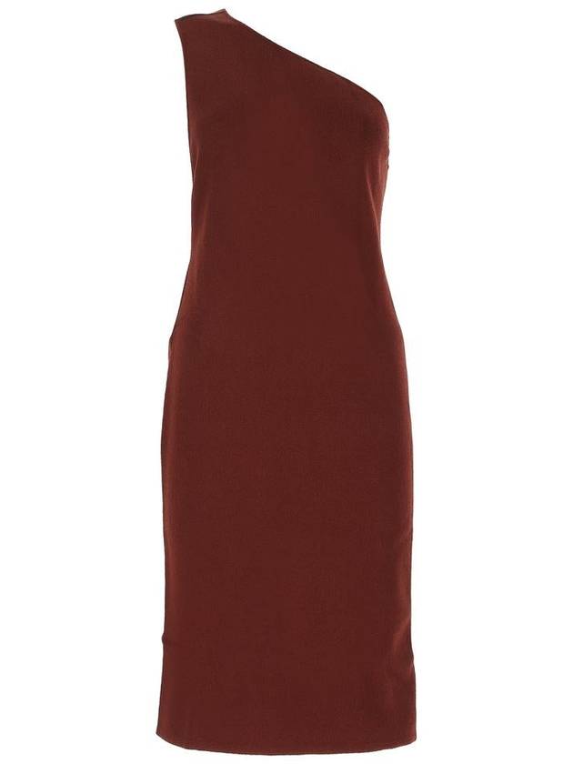 One shoulder midi dress - BOTTEGA VENETA - BALAAN 2